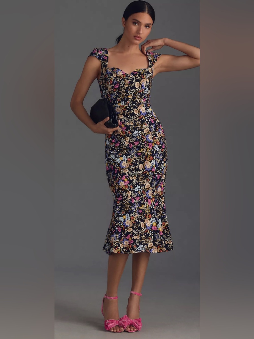By Anthropologie Cecily Midi Dress